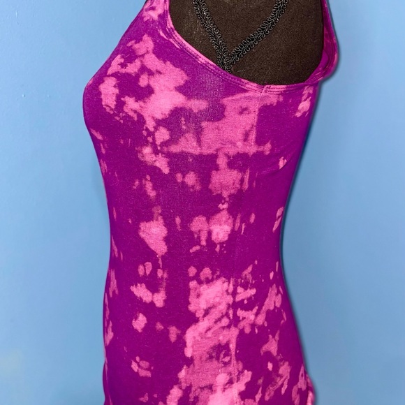 Women’s Old Navy Tami purple tie dye tank top sz s nwot - Picture 3 of 5